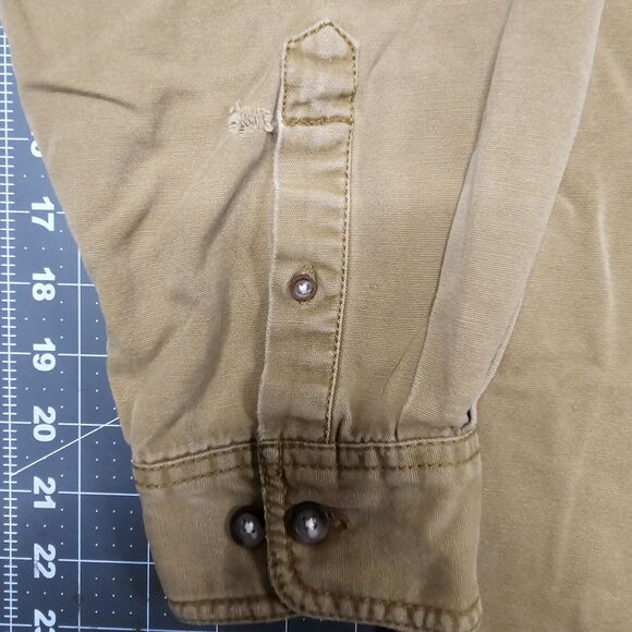 North River Shooting Shirt XL Hunting Outdoors Grunge Cosplay Distressed Y2K - Picture 6 of 16